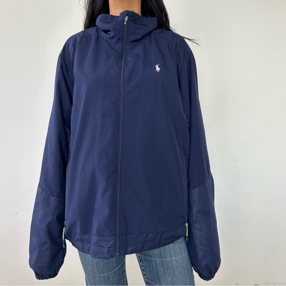 Polo Sport by Ralph Lauren Navy Windbreaker - Large - Picture 3 of 5